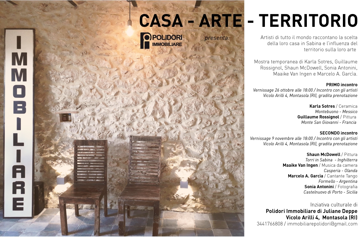 Mostra culturale Casa – Arte – Territorio - eventi in sabina
