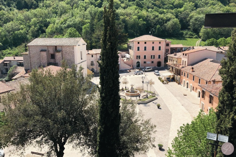 greccio borgo storico del lazio