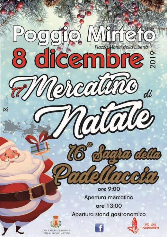 Mercatini di Natale a Poggio Mirteto e Sagra della Padellaccia Mercatini di Natale a Poggio Mirteto e Sagra della Padellaccia - eventi in sabina