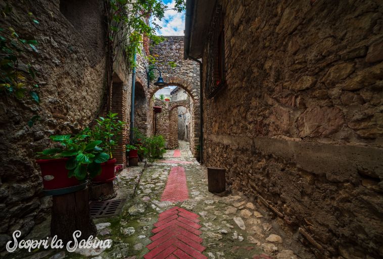 Montasola borgo storico del lazio e della sabina