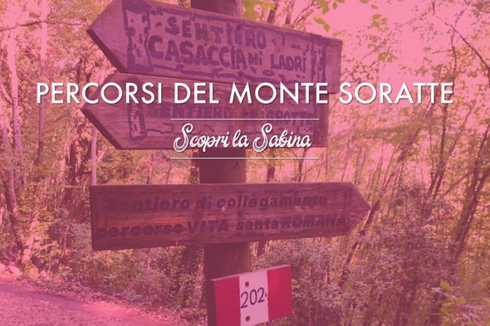 Percorsi e sentieri del Monte Soratte