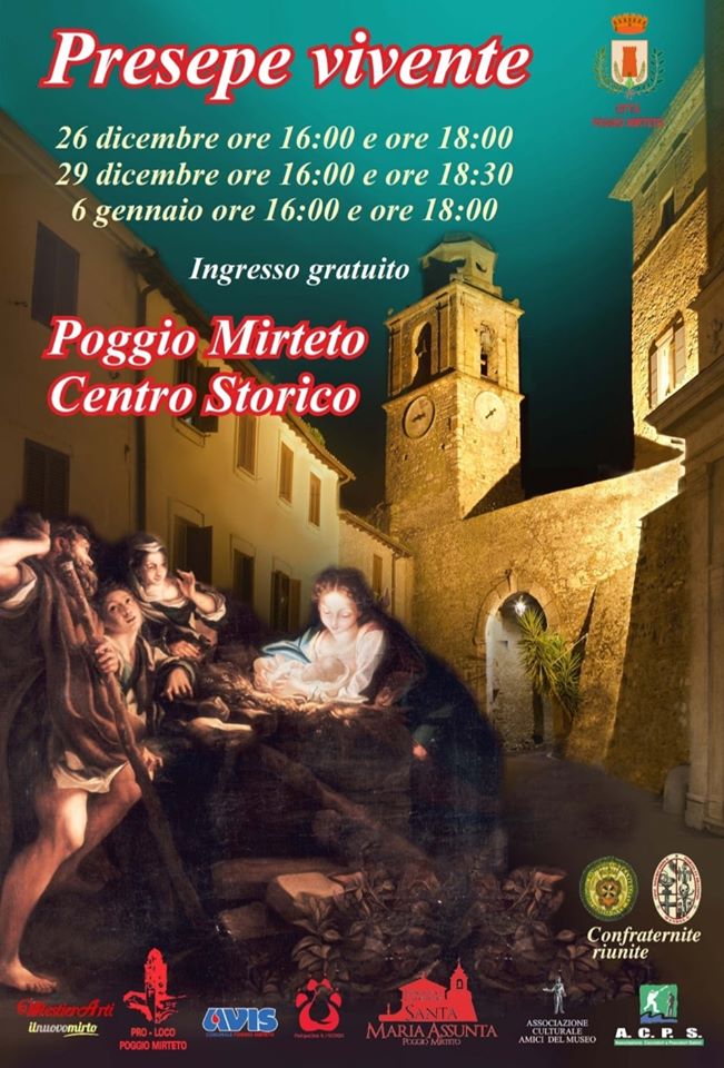 Presepe vivente a Poggio Mirteto Presepe vivente a Poggio Mirteto - eventi in sabina