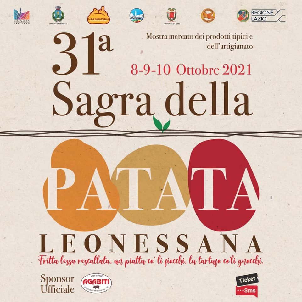 La Sagra della Patata Leonessana 2021 – 31^ edizione La Sagra della Patata Leonessana 2021 – 31^ edizione - eventi in sabina