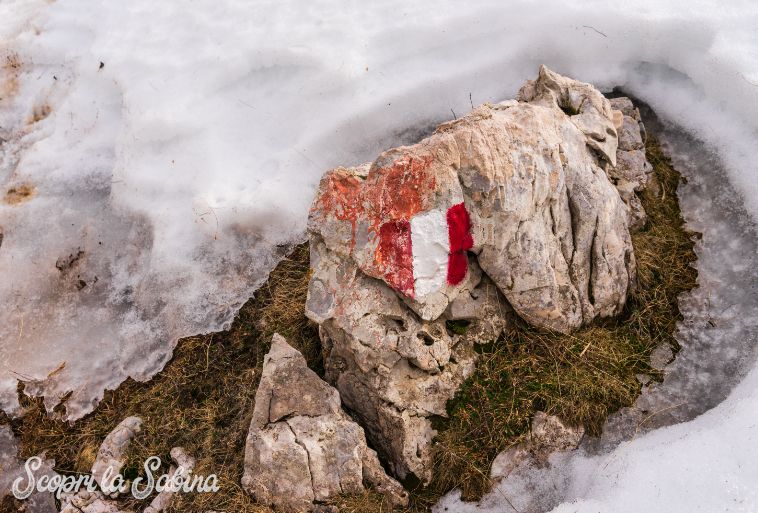 C.A.I. sentieri e segnaletica sul Monte Terminillo